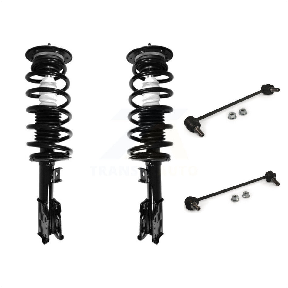 Front Complete Shock Assembly And TQ Link Kit For Chevrolet Equinox Pontiac Torrent KSS-100856 by Transit Auto