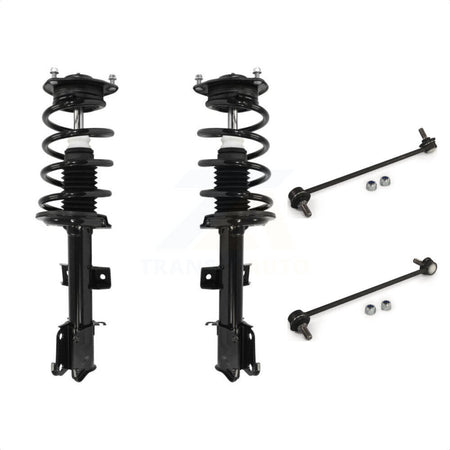 Front Complete Shock Assembly And TQ Link Kit For 2011-2013 Kia Sorento KSS-100886 by Transit Auto