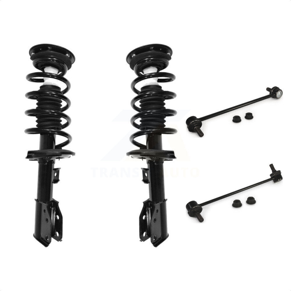 Front Complete Shock Assembly And TQ Link Kit For Saturn Vue Chevrolet Equinox KSS-100903 by Transit Auto