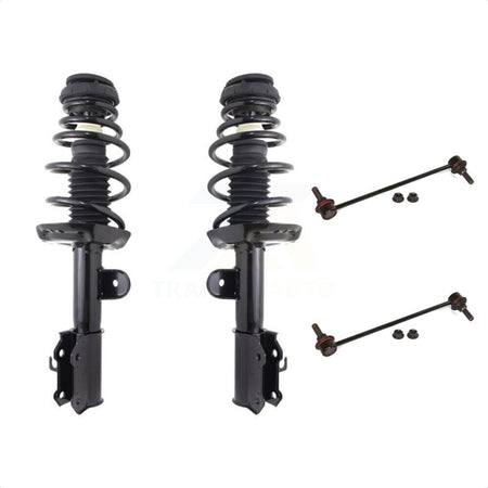 Front Complete Shock Assembly And TQ Link Kit For 2012 Buick Verano Built on or Prior to VIN# C4141115 KSS-100914 by Transit Auto