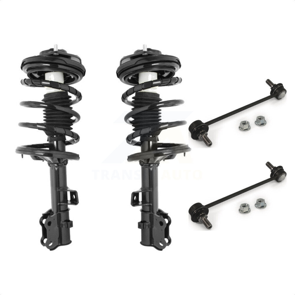 Front Complete Shock Assembly And TQ Link Kit For Kia Optima Rondo Magentis KSS-100924 by Transit Auto