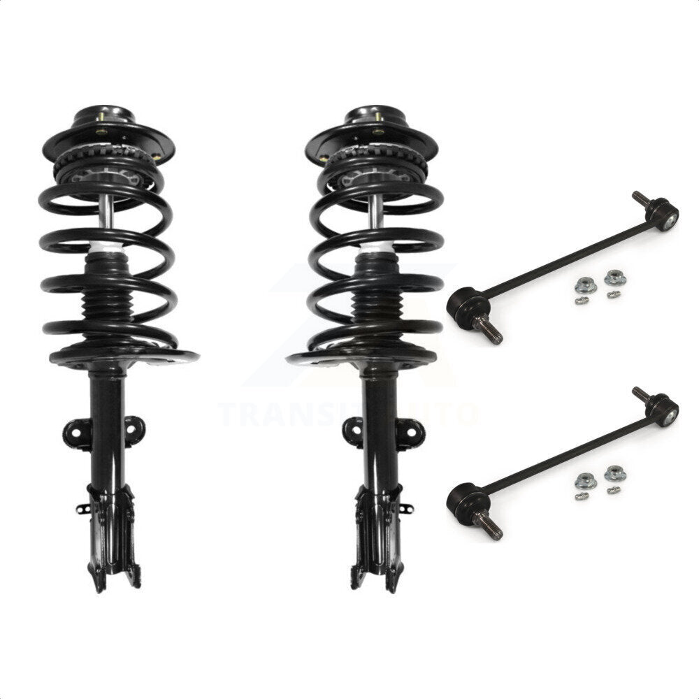 Front Complete Shock Assembly And TQ Link Kit For 2004-2008 Chrysler Pacifica KSS-100932 by Transit Auto