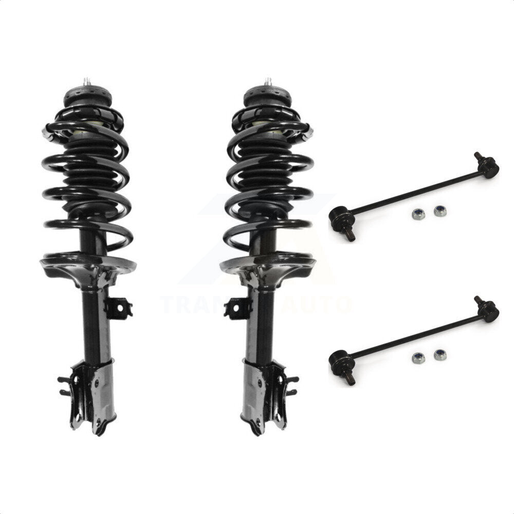 Front Complete Shock Assembly And TQ Link Kit For Chevrolet Aveo Aveo5 Pontiac G3 Suzuki Wave Wave5 Swift+ KSS-100950 by Transit Auto