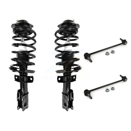 Front Complete Shock Assembly And TQ Link Kit For Pontiac G5 Pursuit KSS-100965 by Transit Auto