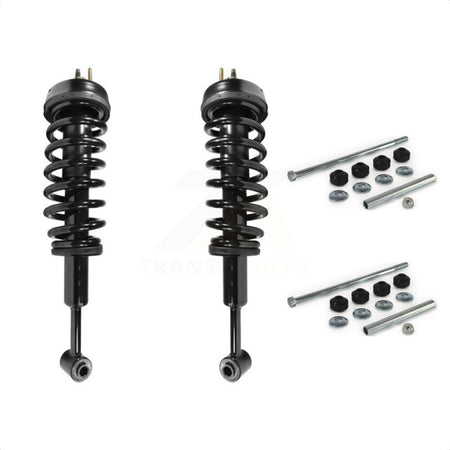 Front Complete Shock Assembly And TQ Link Kit For 2006-2010 Ford Explorer Mercury Mountaineer Not Compatible With Sport Trac Models KSS-101058 by Transit Auto