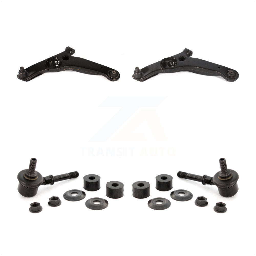 Front Suspension Control Arm And Ball Joint Assembly Stabilizer Bar Link Kit For 2003-2006 Mitsubishi Outlander KTR-100109 by TOR