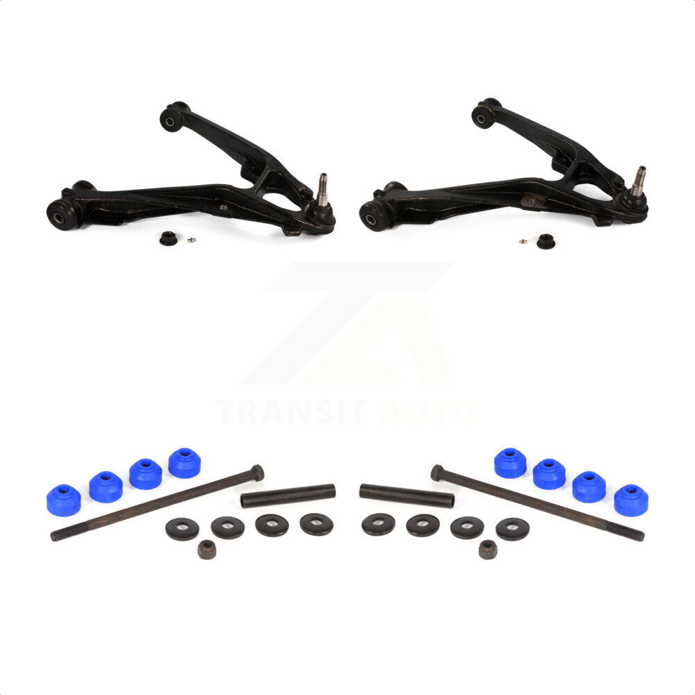 Front Suspension Control Arm And Ball Joint Assembly Stabilizer Bar Link Kit For Chevrolet Silverado 1500 GMC Sierra Tahoe Yukon Suburban Cadillac XL Avalanche Escalade ESV EXT KTR-100129 by TOR