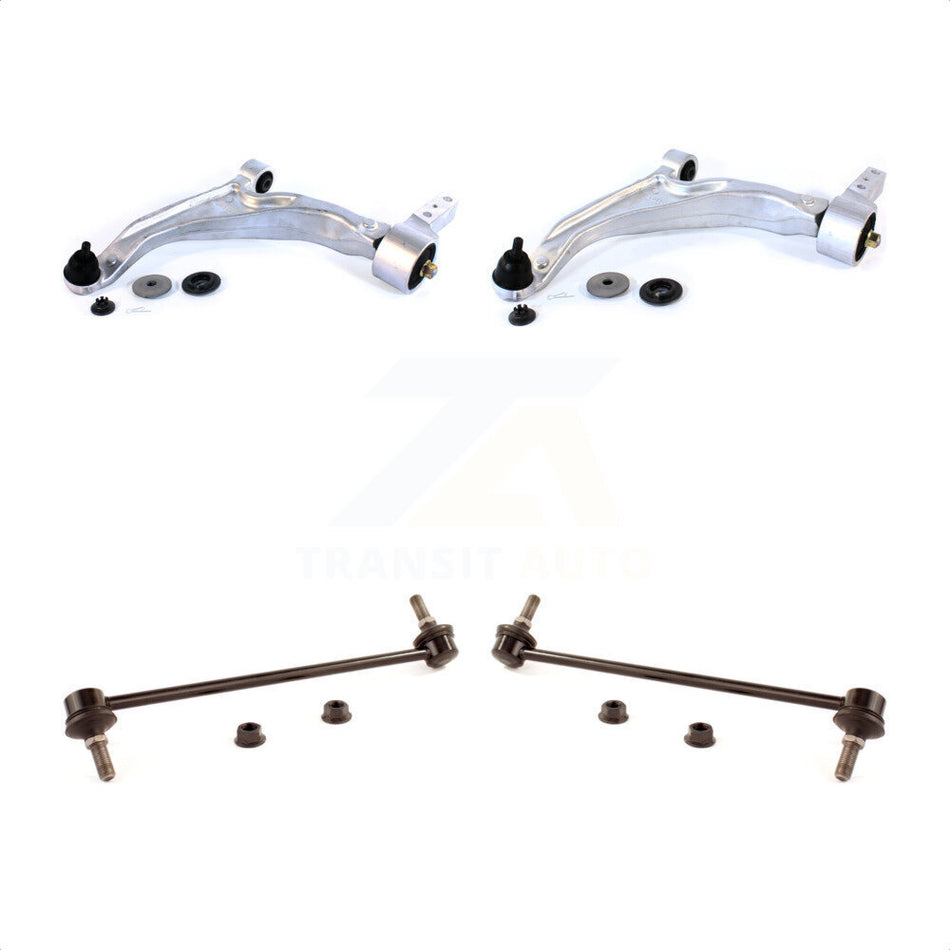 Front Suspension Control Arm And Ball Joint Assembly Stabilizer Bar Link Kit For 2009-2015 Honda Pilot KTR-100148 by TOR