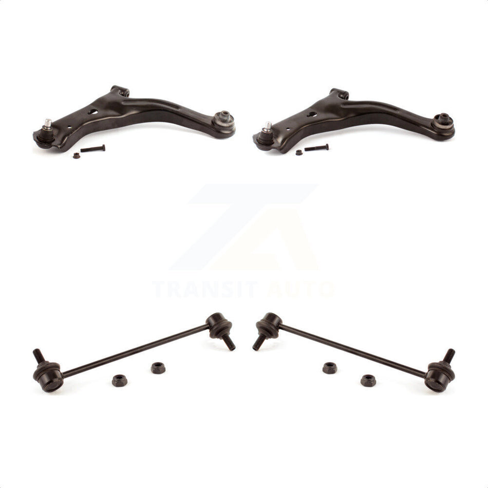 Front Suspension Control Arm And Ball Joint Assembly Stabilizer Bar Link Kit For 2001-2004 Ford Escape Mazda Tribute KTR-100180 by TOR