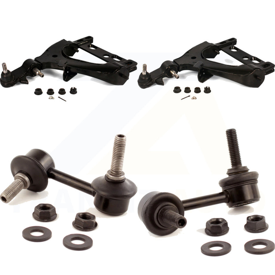 Front Suspension Control Arm And Ball Joint Assembly Stabilizer Bar Link Kit For Chevrolet Trailblazer GMC Envoy EXT XL Oldsmobile Bravada Isuzu Ascender KTR-100208 by TOR