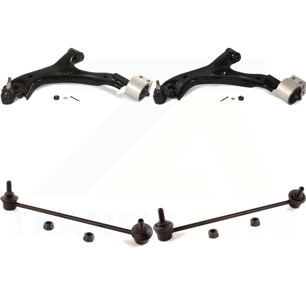 Front Suspension Control Arm And Ball Joint Assembly Stabilizer Bar Link Kit For Chevrolet Equinox Saturn Vue Pontiac Torrent KTR-100228 by TOR