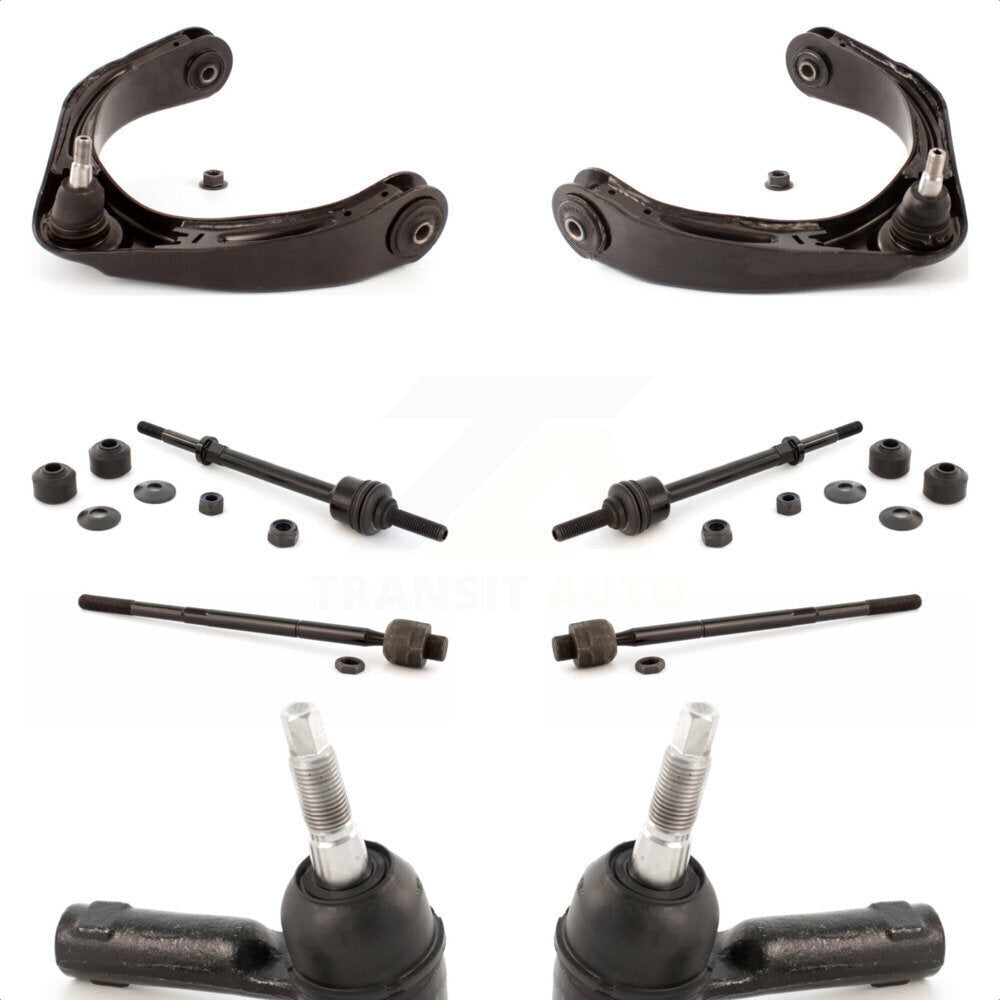 Front Suspension Control Arm And Ball Joint Assembly Steering Tie Rod End Stabilizer Bar Link Kit (8Pc) For 2006-2008 Dodge Ram 1500 4WD With 5 Lug Wheels KTR-100334 by TOR