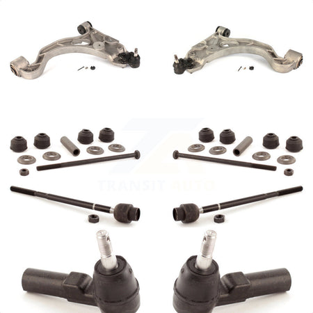 Front Suspension Control Arm And Ball Joint Assembly Steering Tie Rod End Stabilizer Bar Link Kit (8Pc) For Pontiac Bonneville Buick Park Avenue Oldsmobile Aurora KTR-100369 by TOR