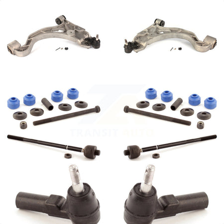 Front Suspension Control Arm And Ball Joint Assembly Steering Tie Rod End Link Kit (8Pc) For Buick LeSabre Cadillac DeVille Park Avenue Pontiac Bonneville Seville Oldsmobile Aurora Riviera KTR-100373 by TOR