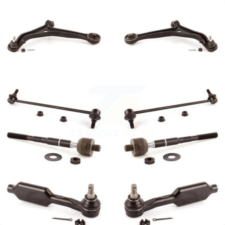 Front Suspension Control Arm And Ball Joint Assembly Steering Tie Rod End Stabilizer Bar Link Kit (8Pc) For 2005-2009 Honda Odyssey Touring KTR-100399 by TOR