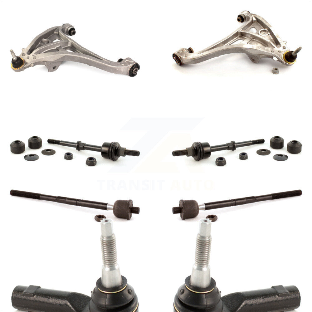 Front Suspension Control Arm And Ball Joint Assembly Steering Tie Rod End Stabilizer Bar Link Kit (8Pc) For Ford F-150 Lincoln Mark LT RWD KTR-100438 by TOR