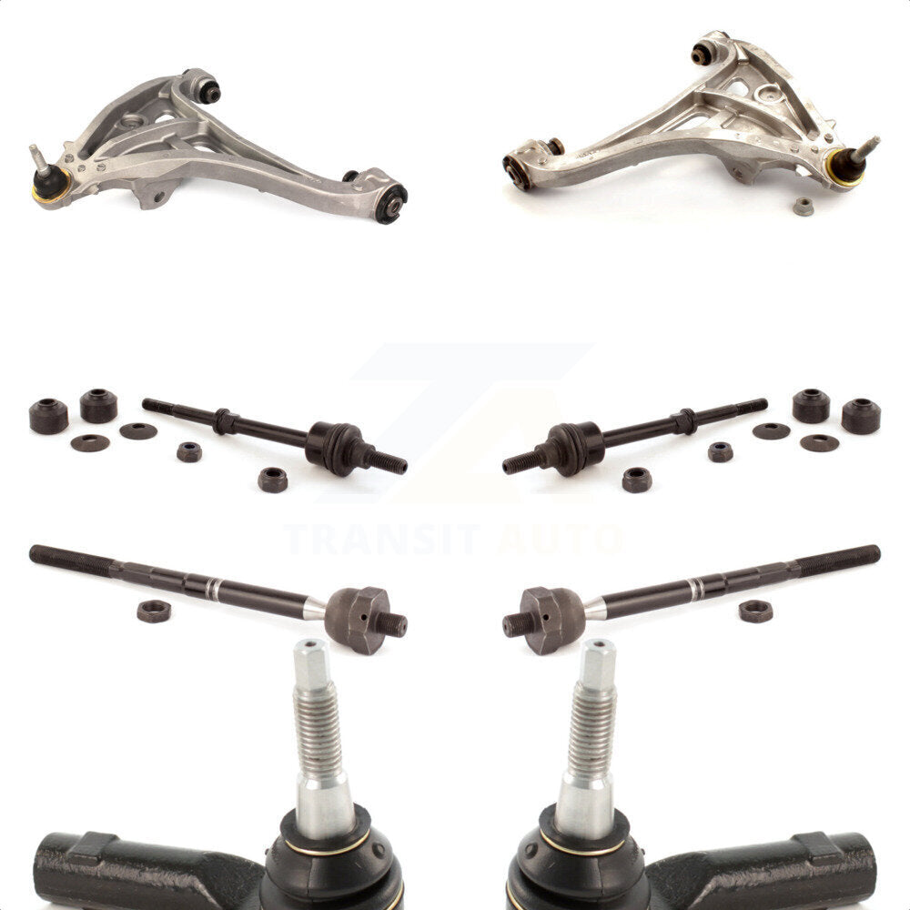 Front Suspension Control Arm And Ball Joint Assembly Steering Tie Rod End Stabilizer Bar Link Kit (8Pc) For Ford F-150 4WD KTR-100439 by TOR