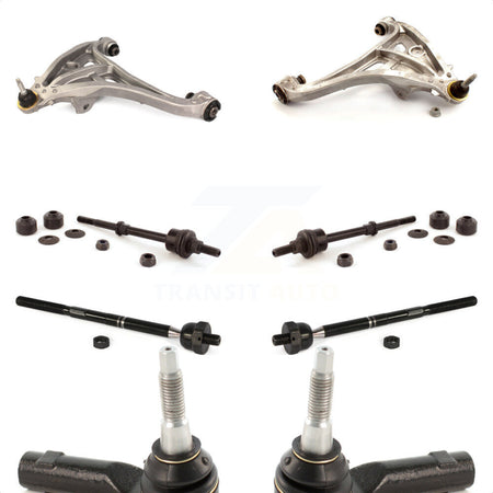 Front Suspension Control Arm And Ball Joint Assembly Steering Tie Rod End Stabilizer Bar Link Kit (8Pc) For Ford F-150 Lincoln Mark LT 4WD KTR-100440 by TOR