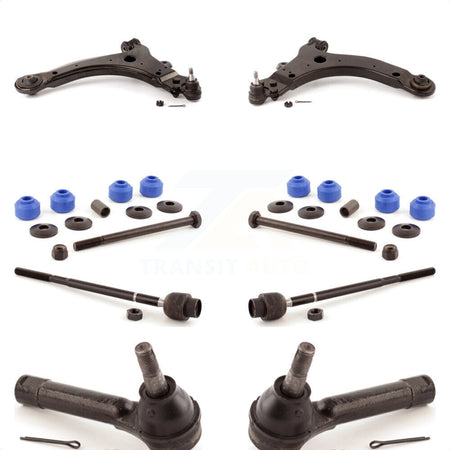 Front Suspension Control Arm And Ball Joint Assembly Steering Tie Rod End Stabilizer Bar Link Kit (8Pc) For Chevrolet Impala Pontiac Grand Prix Limited Monte Carlo KTR-100444 by TOR