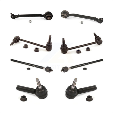 Front Suspension Control Arm And Ball Joint Assembly Steering Tie Rod End Stabilizer Bar Link Kit (8Pc) For Dodge Charger Chrysler 300 Challenger KTR-100486 by TOR