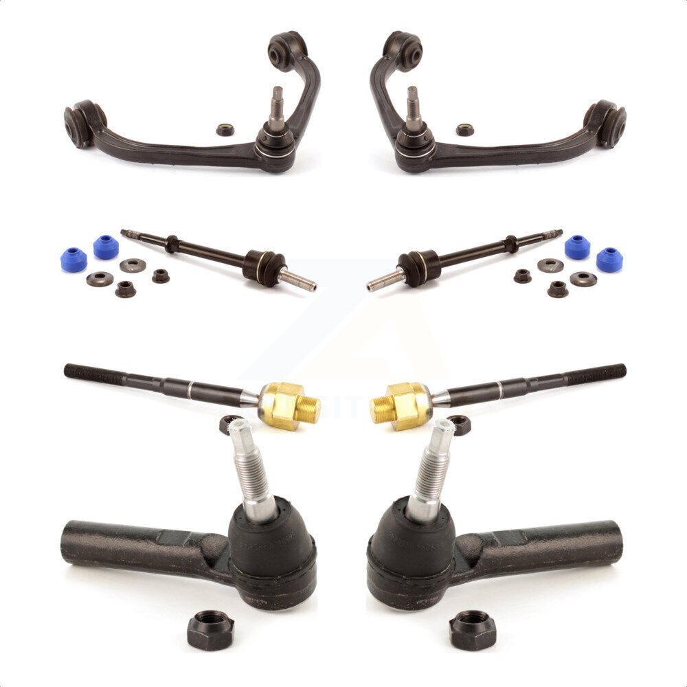 Front Suspension Control Arm And Ball Joint Assembly Steering Tie Rod End Stabilizer Bar Link Kit For Dakota Dodge Mitsubishi Raider Ram KTR-100503 by TOR