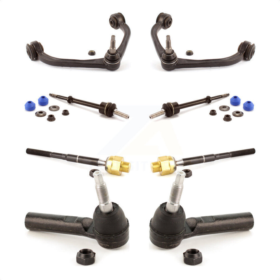 Front Suspension Control Arm And Ball Joint Assembly Steering Tie Rod End Stabilizer Bar Link Kit For Dakota Dodge Mitsubishi Raider Ram KTR-100503 by TOR