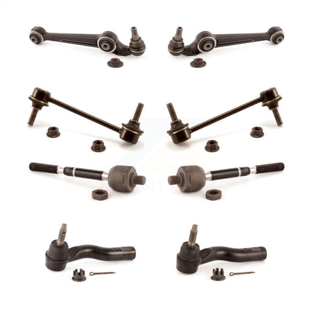 Front Suspension Control Arm And Ball Joint Assembly Steering Tie Rod End Stabilizer Bar Link Kit (8Pc) For Ford Fusion Lincoln MKZ Mercury Milan KTR-100512 by TOR