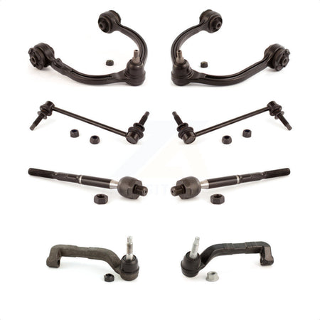 Front Suspension Control Arm And Ball Joint Assembly Steering Tie Rod End Stabilizer Bar Link Kit (8Pc) For Chrysler 300 Dodge Charger Magnum KTR-100521 by TOR