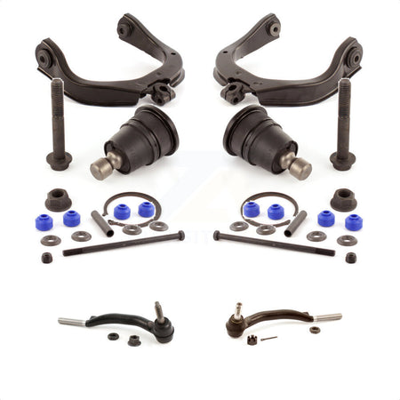 Front Suspension Control Arm Steering Tie Rod End Stabilizer Bar Link Ball Joint Kit (8Pc) For Chevrolet Trailblazer GMC Envoy Saab 9-7x KTR-101110 by TOR