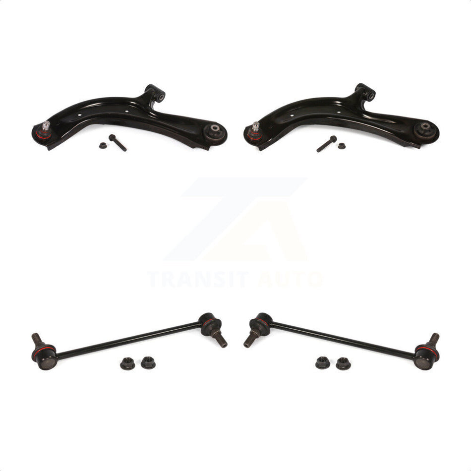 Front Suspension Control Arm And Ball Joint Assembly Stabilizer Bar Link Kit For Nissan Sentra NV200 Chevrolet City Express KTR-101632 by TOR