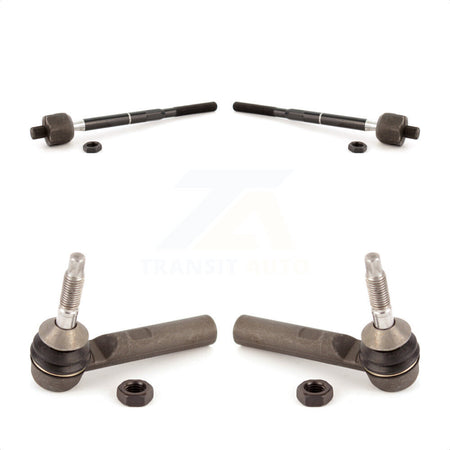 Front Steering Tie Rod End Kit For 2006-2006 Ford Expedition Lincoln Navigator With 18mm Diameter Thread At Rack From 08/02/06 KTR-101927 by TOR