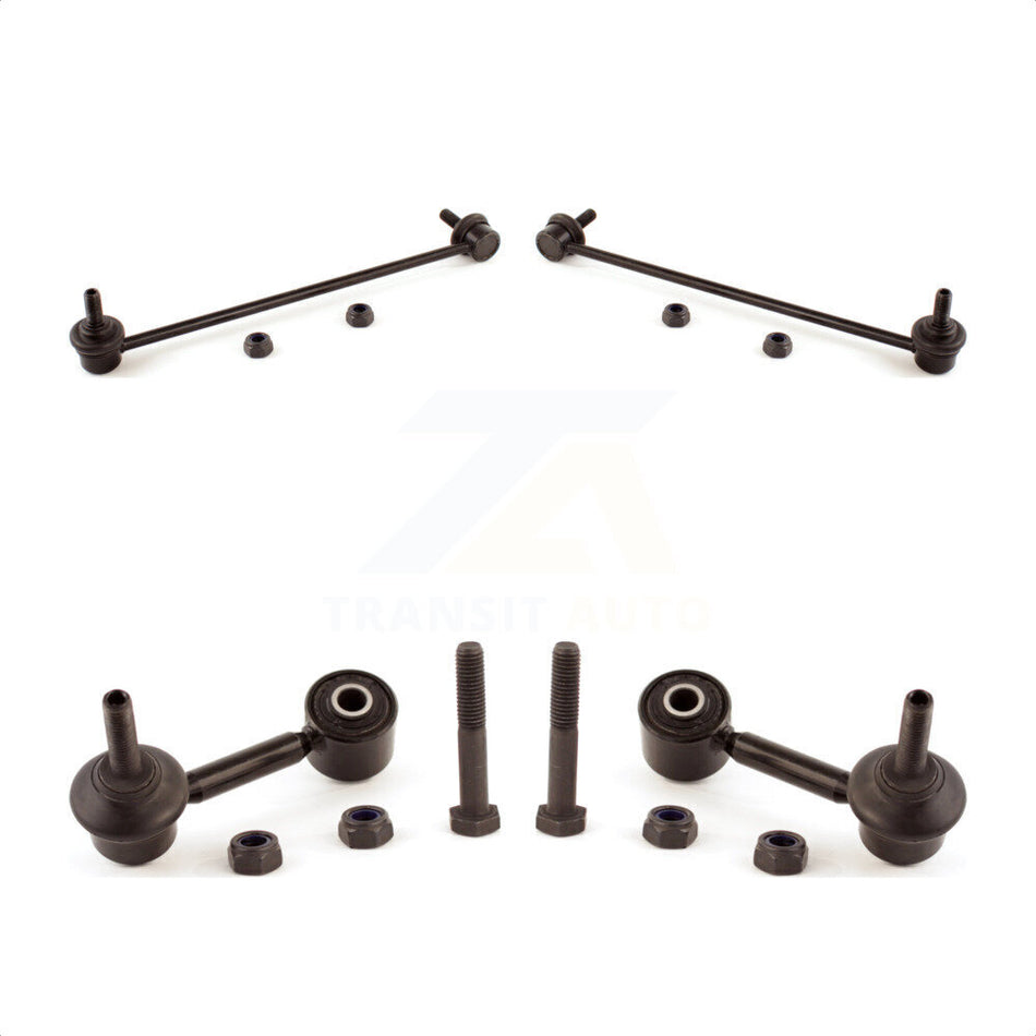 Front Rear Suspension Stabilizer Bar Link Kit For Volkswagen Jetta Passat Tiguan Beetle Audi CC GTI Q3 Eos Golf Rabbit A3 SportWagen TT Quattro R R32 City KTR-102102 by TOR