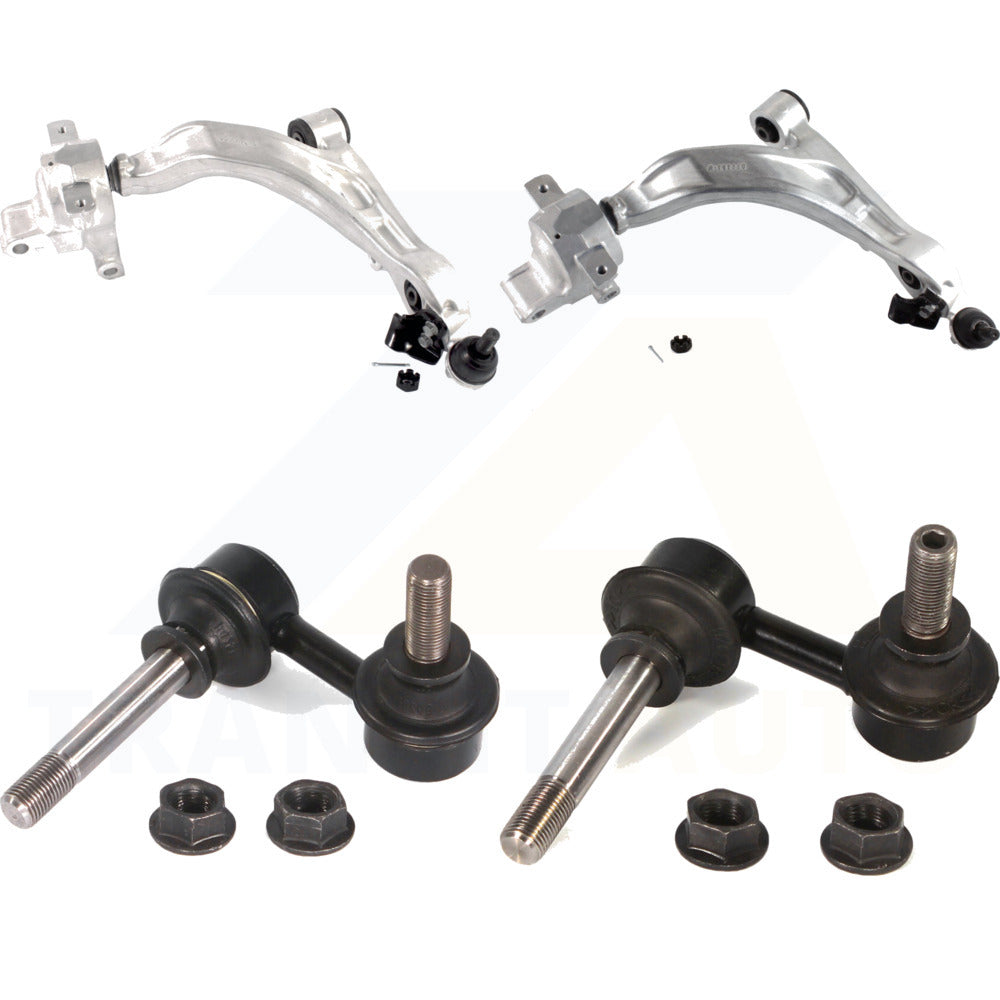 Front Suspension Control Arm And Ball Joint Assembly Stabilizer Bar Link Kit For Infiniti FX35 QX70 FX37 FX50 INFINITI KTR-102287 by TOR