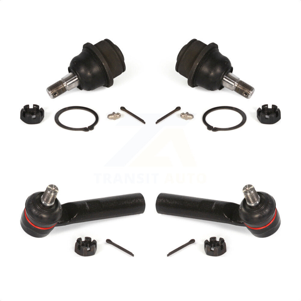 Front Suspension Ball Joint And Tie Rod End Kit For Toyota 4Runner FJ Cruiser Lexus GX470 KTR-102292 by TOR