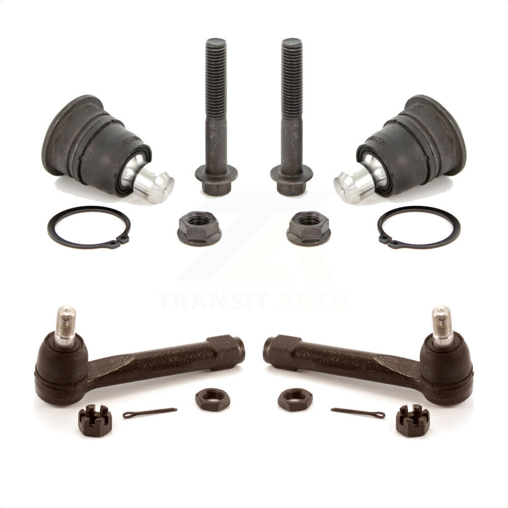 Front Suspension Ball Joint And Tie Rod End Kit For 2004-2009 Nissan Quest KTR-102316 by TOR