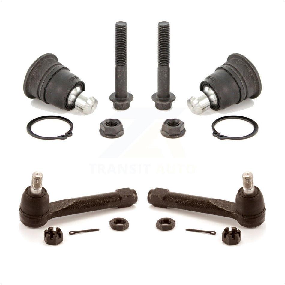 Front Suspension Ball Joint And Tie Rod End Kit For 2004-2009 Nissan Quest KTR-102316 by TOR