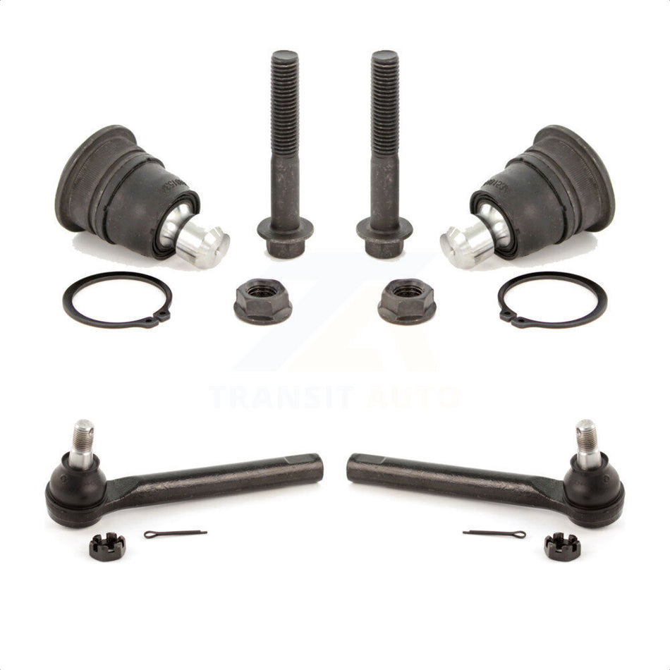 Front Suspension Ball Joint And Tie Rod End Kit For 2003-2004 Nissan Murano KTR-102317 by TOR