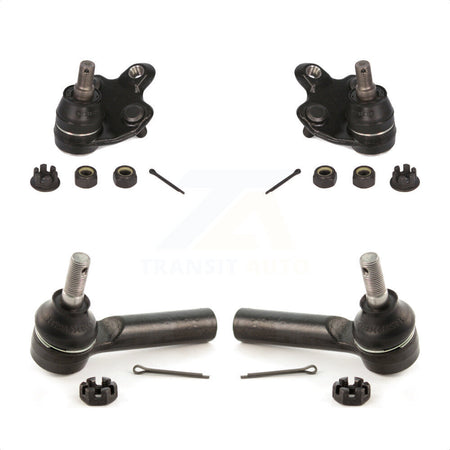 Front Suspension Ball Joint And Tie Rod End Kit For 2009-2010 Pontiac Vibe 2.4L KTR-102321 by TOR