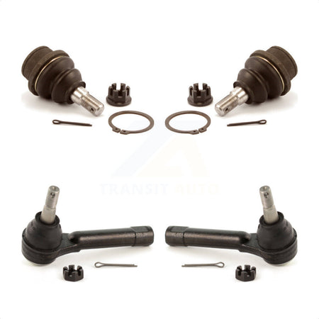 Front Suspension Ball Joint And Tie Rod End Kit For Chevrolet Silverado 1500 GMC Tahoe Sierra Suburban Yukon Avalanche XL Cadillac Classic Escalade ESV EXT KTR-102362 by TOR