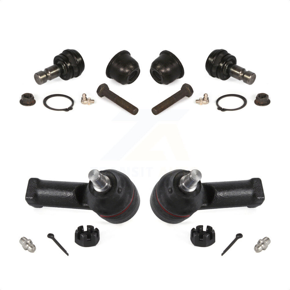 Front Suspension Ball Joint And Tie Rod End Kit For Mitsubishi Chrysler Sebring Dodge Stratus Eclipse Galant KTR-102378 by TOR