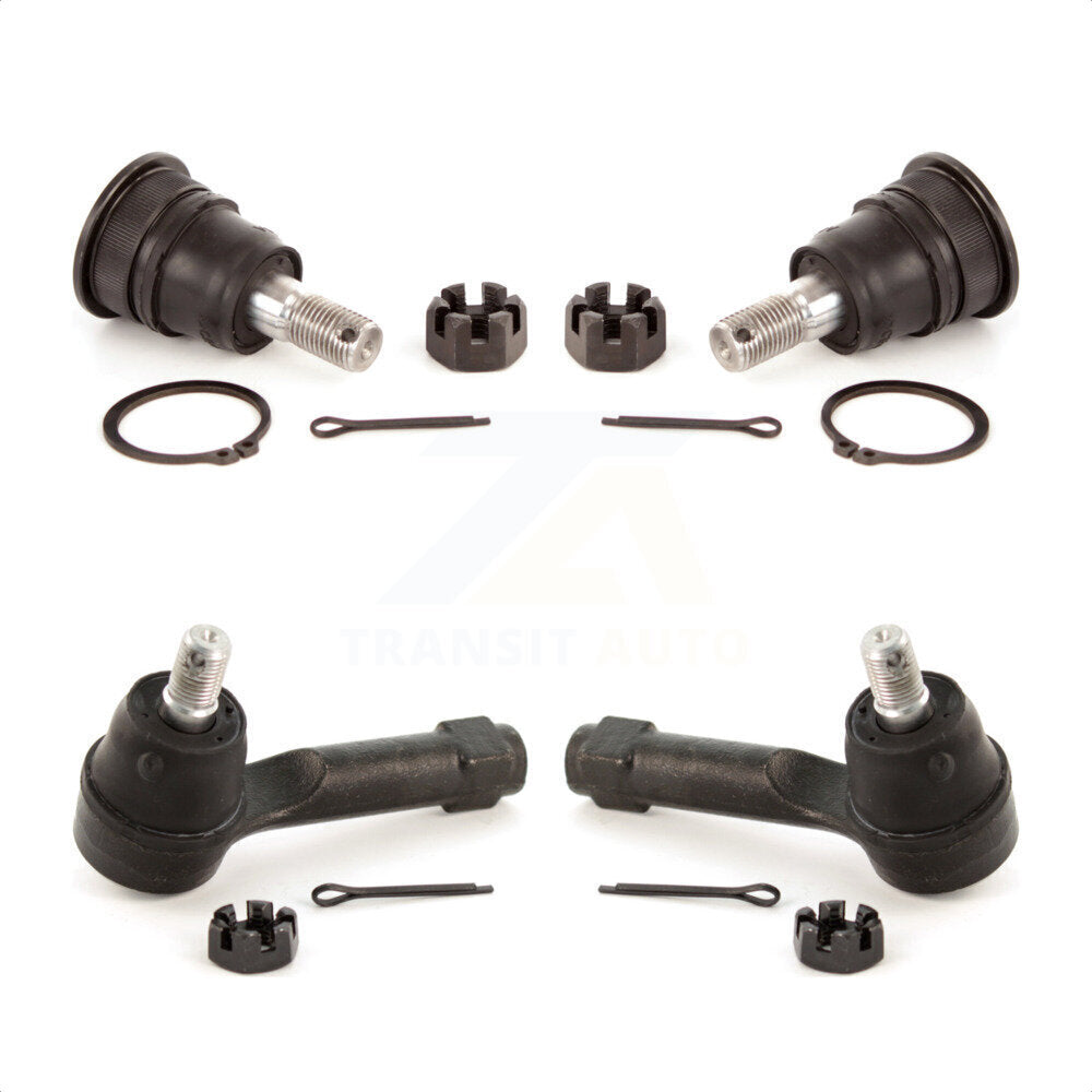 Front Suspension Ball Joint And Tie Rod End Kit For 2000-2006 Nissan Sentra KTR-102421 by TOR