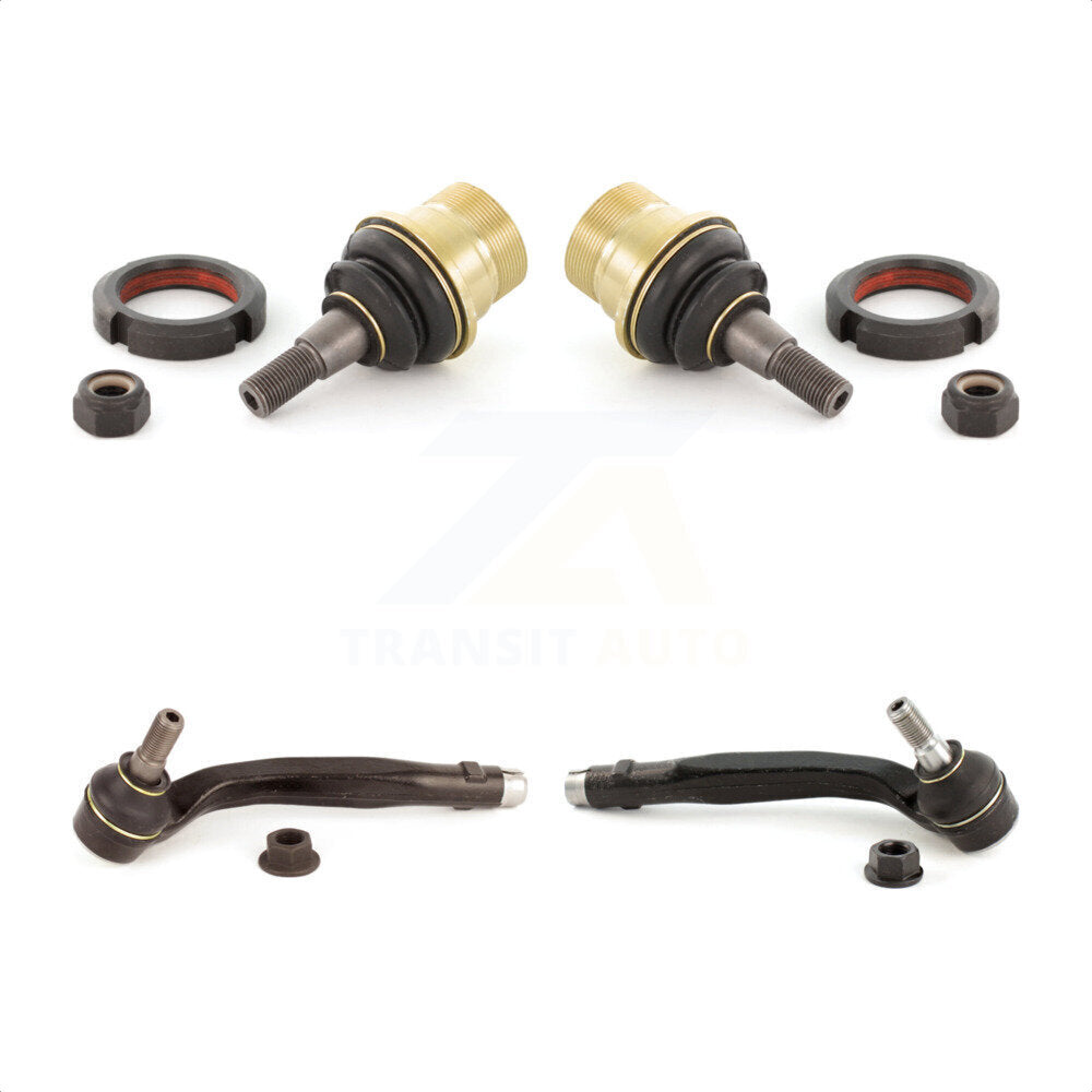 Front Suspension Ball Joint And Tie Rod End Kit For Mercedes-Benz ML320 ML350 ML430 ML500 ML55 AMG KTR-102432 by TOR