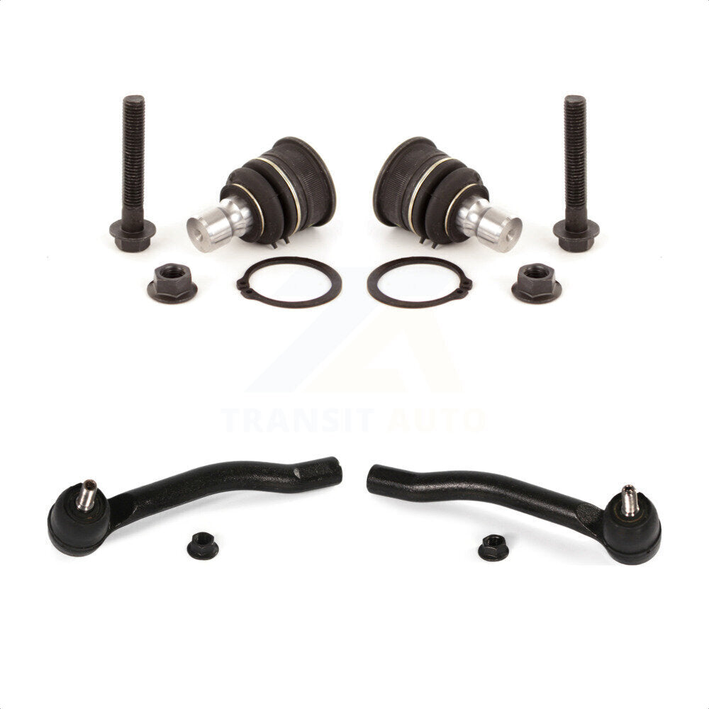 Front Suspension Ball Joint And Tie Rod End Kit For Nissan Sentra NV200 LEAF KTR-102445 by TOR