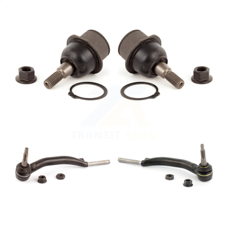 Front Suspension Ball Joint And Tie Rod End Kit For Cadillac CTS With Steel Control Arm KTR-102448 by TOR