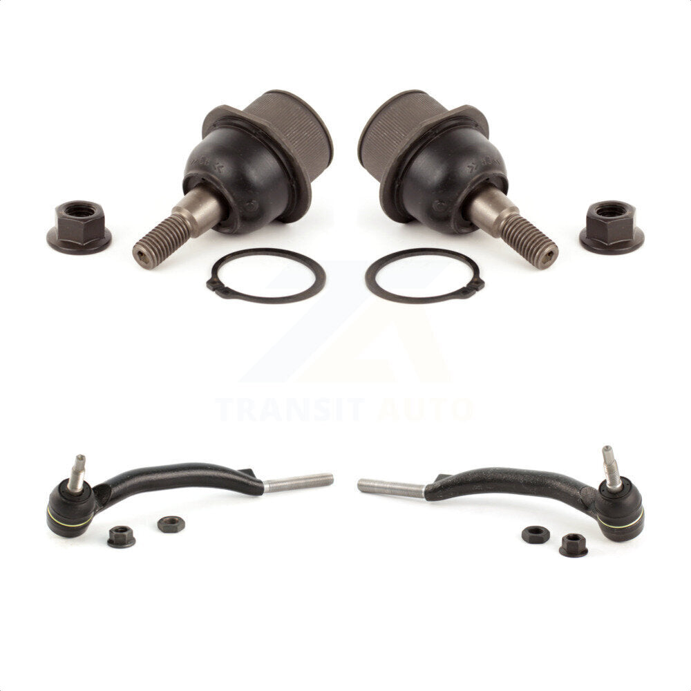 Front Suspension Ball Joint And Tie Rod End Kit For 2004-2009 Cadillac SRX With Steel Control Arm KTR-102449 by TOR