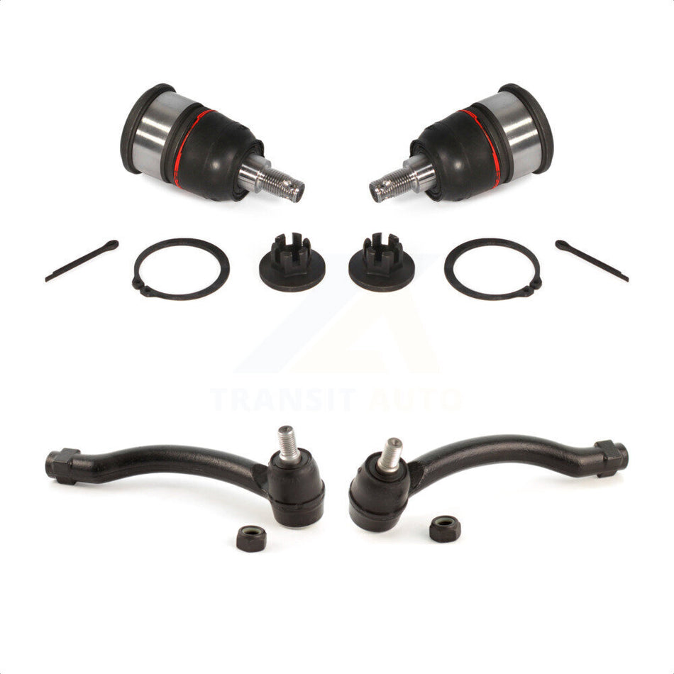 Front Suspension Ball Joint And Tie Rod End Kit For 2004-2008 Acura TL KTR-102459 by TOR