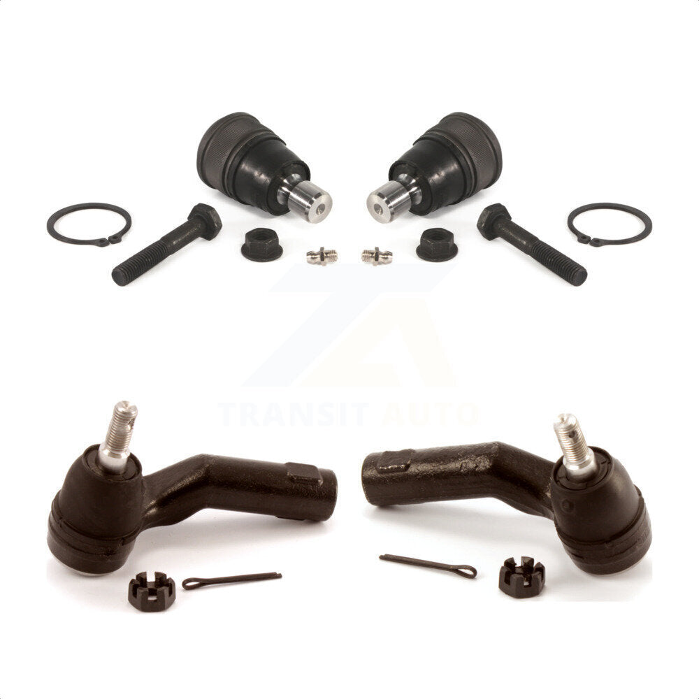 Front Suspension Ball Joint And Tie Rod End Kit For Mazda 3 5 Sport KTR-102470 by TOR