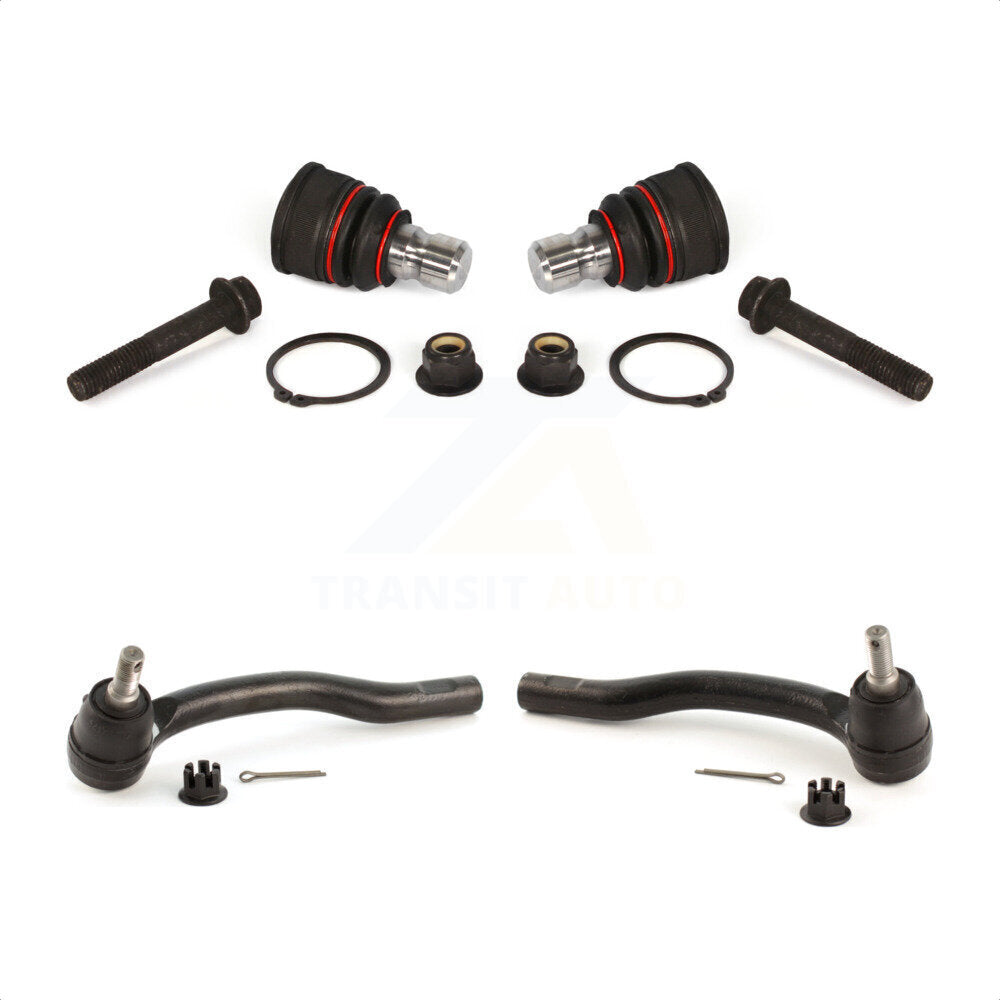 Front Suspension Ball Joint And Tie Rod End Kit For 2007-2014 Mazda CX-9 KTR-102480 by TOR