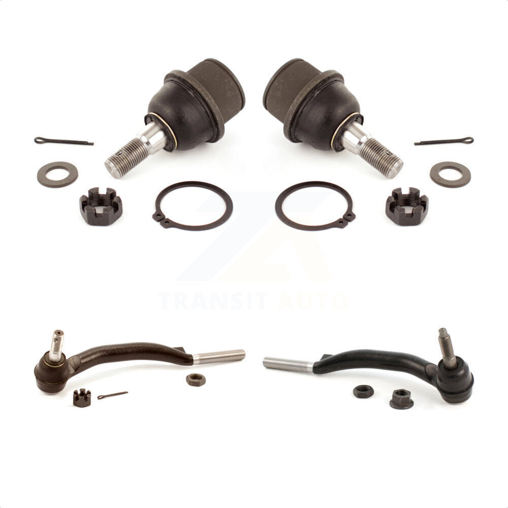 Front Suspension Ball Joint And Tie Rod End Kit For Chevrolet Trailblazer GMC Envoy EXT XL Buick Rainier Oldsmobile Bravada XUV SSR Isuzu Ascender Saab 9-7x KTR-102496 by TOR