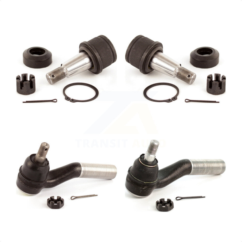 Front Suspension Ball Joint And Tie Rod End Kit For Ford E-350 Super Duty E-250 E-150 E-450 KTR-102509 by TOR